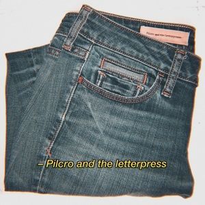 Pilcro and the letterpress jeans